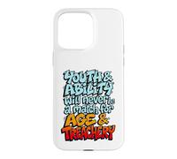 Age & Treachery Cartoon s Wise Adult s Sarcasm Quote Case for iPhone 15 Pro Max