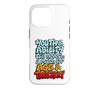 Age & Treachery Cartoon s Wise Adult s Sarcasm Quote Case for iPhone 16 Pro