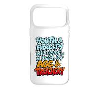 Age & Treachery Cartoon s Wise Adult s Sarcasm Quote Case for iPhone 17 Pro Max