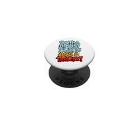 Age & Treachery Cartoon s Wise Adult s Sarcasm Quote PopSockets Adhesive PopGrip