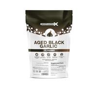 Aged Black Garlic Tablets 15,000mg (180 Vegan Odourless Garlic Tablets) High Strength Black Garlic Extract with SAC & Vitamin B1