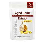 Aged Garlic Extract | 7500mg Odorless (150) Natural Black Garlic Extract for