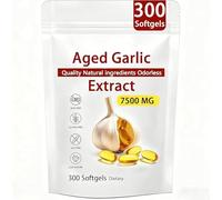 Aged Garlic Extract,7500mg Odorless,All-Natural, Non-GMO, 150/300pcs ,300pcs