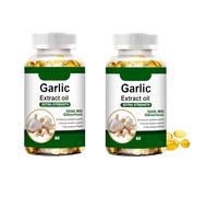 Aged Garlic Extract│Vitality Support│Extra Strength│Odorless Formula│60 count,2pcs