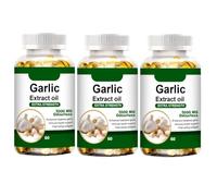Aged Garlic Extract│Vitality Support│Extra Strength│Odorless Formula│60 count,3pcs