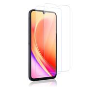 Agedate Pack of 2 Tempered Glass Screen Protector for Samsung Galaxy A25 5G Screen Protector, 9H Hardness Protective Glass for Screen Protector, HD Fingerprint ID Tempered Glass Film