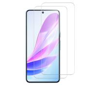 Agedate Pack of 2 Tempered Glass Screen Protectors for Google Pixel 8, Anti-Scratch, HD Clear Bumper Screen Film, 3D Curved & Bubble-Free Film