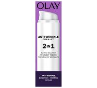 Olay Anti Wrinkle Firm and Lift 2-in-1 Day Cream and Firming Serum, 50 ml