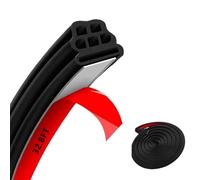 AgeHaobao Car Seal Strip for Jaguar XF Wargon 2018-2025, Thicker Rubber Weather Stripping Sound Insulation Seal Dustproof Wear-Resistant Protective Parts for Doors/Hood/Trunks,32.8FT