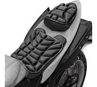 AgeHaobao Motorcycle Seat Cushion for Suzuki GSX S 125 2017-2023, 2Pcs Thickened Shock-Absorbing Seat Pad Comfortable Breathable Anti-Slip Motorcycle Gear for Long Driving