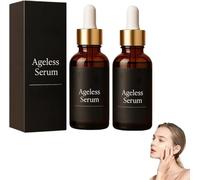 Ageless Serum,Herbionyx Ageless Serum,Anti-Aging Essence,Anti-Wrinkle Essence with Hyaluronic Acid,Intensely Firms Skin,Smoothes Wrinkles and Fine Lines,Reduce Fine Lines and Wrinkle (2 Pcs)