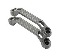 Agency 6 - Billet Grab Handle (Pair) - Universal Fitment for Offroad and Overland Vehicles - Roof Racks - Made in The USA - Stainless Steel Hardware Included (Grey)