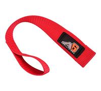 Agency 6 Winch Hook Pull Strap - RED - 1.5 INCH Wide - Heavy Duty - Made in The U.S.A.