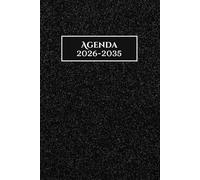 Agenda 10 AÑOS 2026 2035: Organizador de 120 Meses | Enero 2026-Diciembre 2035 | Planificador Vista Semanal y Mensual A5 | con Vacaciones en España | 287 Páginas.