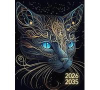 AGENDA 10 AÑOS 2026 2035: Organizador de 120 Meses | Enero 2026-Diciembre 2035 | Planificador Vista Semanal y Mensual A4 | con Vacaciones en España | 287 Páginas.