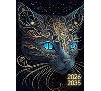 AGENDA 10 AÑOS 2026 2035: Organizador de 120 Meses | Enero 2026-Diciembre 2035 | Planificador Vista Semanal y Mensual A4 | con Vacaciones en España | 287 Páginas.