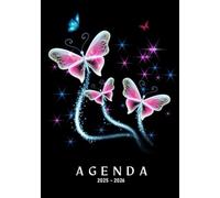 Agenda 2025 2026: Papillon | Organisateur et Planificateur Journalier | 1 Jour Par Page