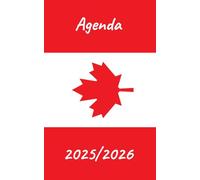 AGENDA 2025/2026: Planificateur scolaire journalier | Emploi du temps | Calendrier | Une page par jour