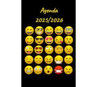 AGENDA 2025/2026: Planificateur scolaire journalier | Emploi du temps | Calendrier | Une page par jour