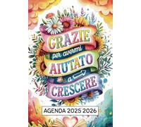 Agenda 2025 2026: Regalo Maestra Fine Anno Insegnante