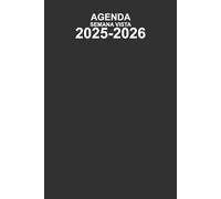 Agenda 2025-2026 semana vista: Semana en dos páginas - formato a5, 18 meses Julio de 2025 a diciembre de 2026