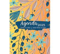 Agenda 2025 : Domina tus metas y tareas diarias con estilo.: Organización diaria con un toque de color: planifica tu éxito con estilo y practicidad