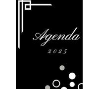 "Agenda 2025 Minimalista en Blanco y Negro | Planner Diario, Semanal y Mensual con Calendario y Listas de Tareas": "Organización y Productividad en un ... tu Año con Calendarios, Tareas y Notas"