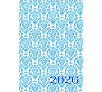 Agenda 2026: 12 Mesi da Gennaio a Dicembre 2026 | Una settimana su due pagine | formato 18x25 cm