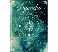 Agenda 2026: Astrologie | Semainier (une semaine sur deux pages) | Format A5 | 15x21 cm | Planning hebdomadaire vertical | Colonnes & horaires | Français
