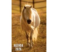 Agenda 2026: Cheval - Semainier et Mensuel de Janvier à Décembre 2026 | Idéal pour Les Étudiants, Professionnels et Particuliers | Calendrier, Liste de Contacts, Notes - Petit Format de Poche