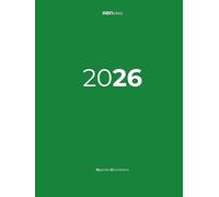 Agenda 2026 Giornaliera A4 Verde Rigida ABNotes: Planner Professionale Un Giorno per Pagina - Per lavoro, studio e organizzazione quotidiana - Formato ... A4 Letter US - Minimalista, Gigante, Italiano