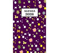 Agenda 2026 giornaliera a6: da Gennaio 2026 a Dicembre 2026, 1 pagina per giorno, con orari 06:00 - 21:00 12 mesi e 365 giorni