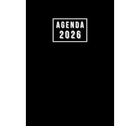 Agenda 2026 Giornaliera: Planner di 12 Mesi da Gennaio a Dicembre in formato A5
