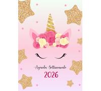 Agenda 2026: Grande Formato A4 - Planner Settimanale Professionale di 12 Mesi per Gestire il tuo Anno al Meglio | La settimana su una doppia pagina.