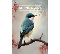 AGENDA 2026 - OISEAUX: Petit format de poche | 4 langues | Janvier à Décembre 2026 | 52 semaines | 1 semaine sur 2 pages | Format pratique 10x15 cm, 115 pages | Fantaisie, original | Cadeau à offrir