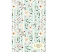 Agenda 2026: Pianificatore Settimanale Floreale | Un settimana su 2 pagine | Formato A6 (10x15 )