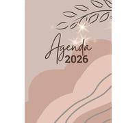 Agenda 2026 Semainier: 1 Semaine sur 2 Pages avec numéro de la semaine, Horaires de 6h 00 à 21h00, 12 Mois de janvier à décembre, Grand format A4 Hebdomadaire en Français