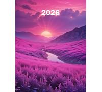Agenda 2026 semana vista vertical a4 con horas: Planificador 12 meses vista semanal. Libro de citas con fecha y horario y espacio para notas y objetivos. Cuaderno español 365 dias