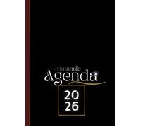 Agenda 2026 Settimanale Verticale A4: 12 Mesi in italiano da Gennaio a Dicembre 2026 | La Settimana su una Doppia Pagina