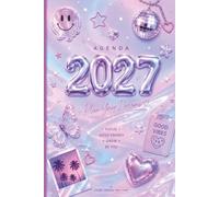 Agenda 2027 - Agenda hebdomadaire 6 x 9 pouces | Planificateur annuel avec priorités, rendez-vous, objectifs et notes | Organisateur personnel 2027: ... Priorités • Événements • Rendez-vous • Notes