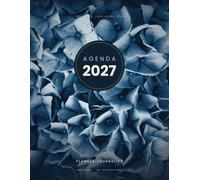 Agenda 2027 Journalier - Un jour par page | Grand format 21,6 × 27,9 cm | Planning quotidien, priorités et notes