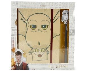 Agenda and pen Karactermania Harry Potter Hedwige Beige TU