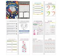 Agenda Book, 2026 Self-Management Planner 300 Sheets, Mental Health Goal Diary Fitness Tracker for Classroom Travel Home Homeschool Workout School College Teacher