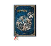 Agenda Civil 2027 HARRY POTTER Légendes de Poudlard Midi Semainier VER Paperblanks