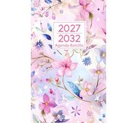 Agenda de bolsillo 2027-2032: Planificador compacto de 6 años con inicio de semana el lunes, contactos, fechas importantes, cumpleaños y notas