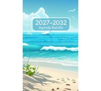 Agenda de bolsillo 2027-2032: Planificador compacto de 6 años con inicio de semana el lunes, contactos, fechas importantes, cumpleaños y notas