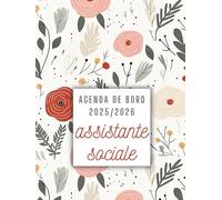 Agenda de bord 2025/2026 assistante sociale: Carnet de Bord 2025/2026 | Fiches action/projet, Planificateur Semainier, Calendrier et Vacances Scolaires, Format A4.