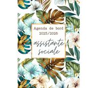 Agenda de bord 2025/2026 assistante sociale : Carnet de Bord 2025/2026 | Fiches action/projet, Planificateur Semainier, Calendrier et Vacances Scolaires, Format A4.