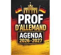 Agenda de bord 2026/2027 professeur d’Allemand: Carnet de Bord Enseignant 2026-2027 Allemand | Cahier relevé de notes 15 Classes pour 38 élèves, Planning annuel & Planificateur de cours, A4.
