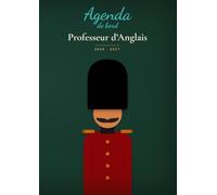 Agenda de Bord 2026-2027 Professeur d'Anglais: Carnet de Bord A4 pour Enseignant de Collège & Lycée, un moment d'anglais à partager chaque jour de classe, semainier daté, relevé de notes